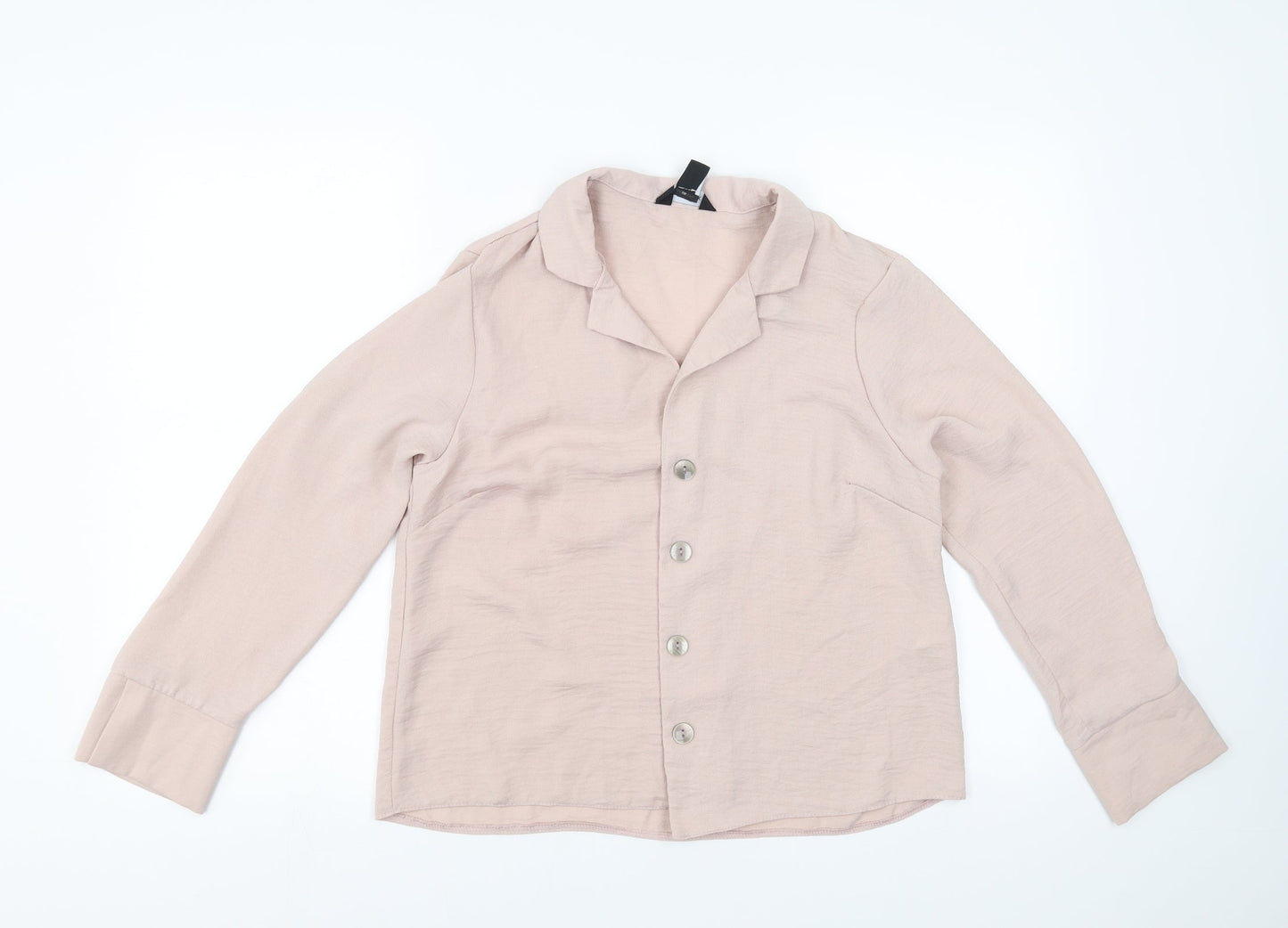 New Look Womens Pink   Basic Blouse Size 10