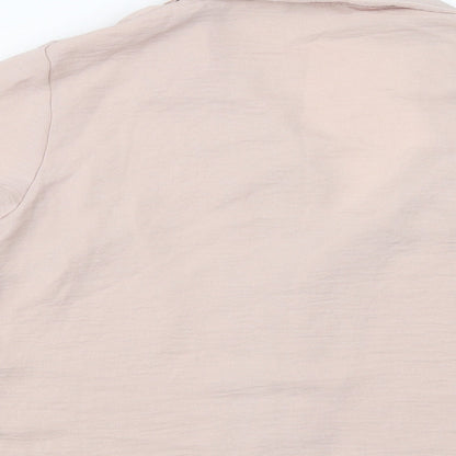 New Look Womens Pink   Basic Blouse Size 10