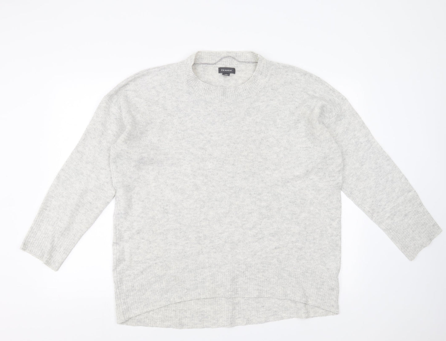 Primark Womens Grey   Pullover Jumper Size S