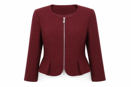 Definitions Womens Purple   Jacket Suit Jacket Size 14