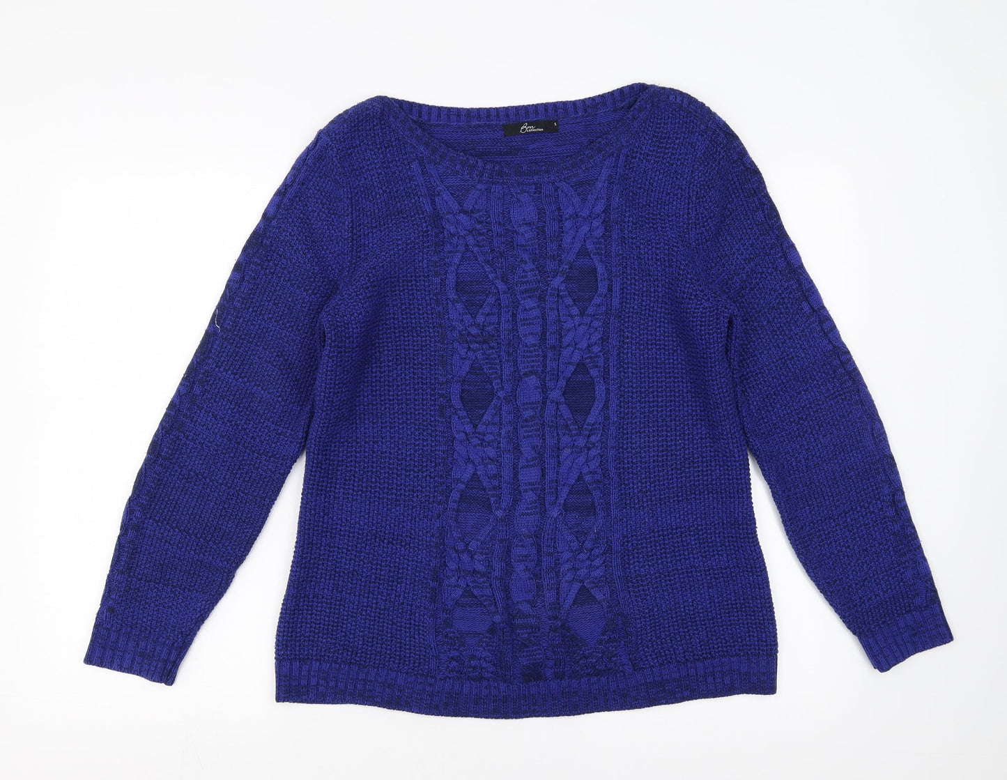 BM collection Womens Blue   Pullover Jumper Size S