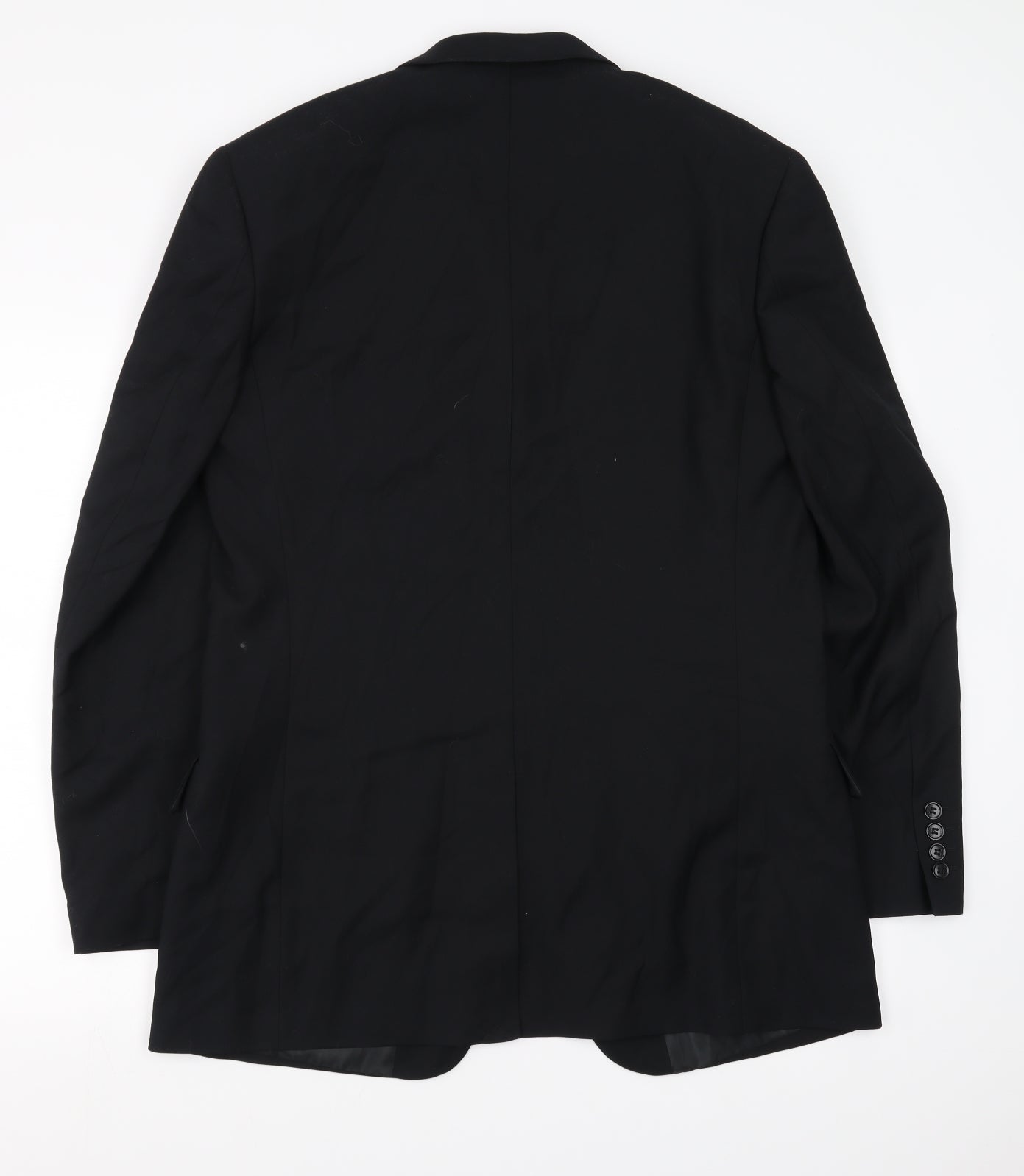 Preworn Mens Black   Jacket Suit Jacket Size 40