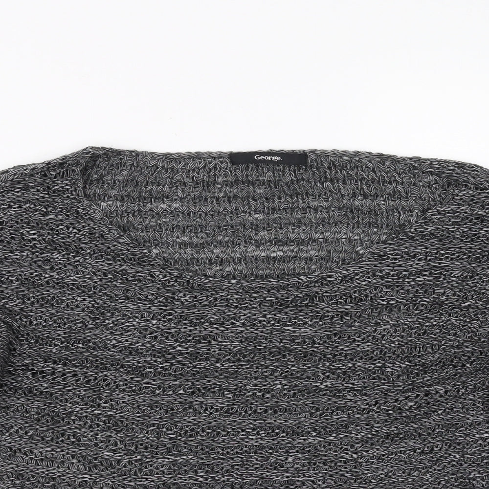 George Womens Grey   Pullover Jumper Size 12