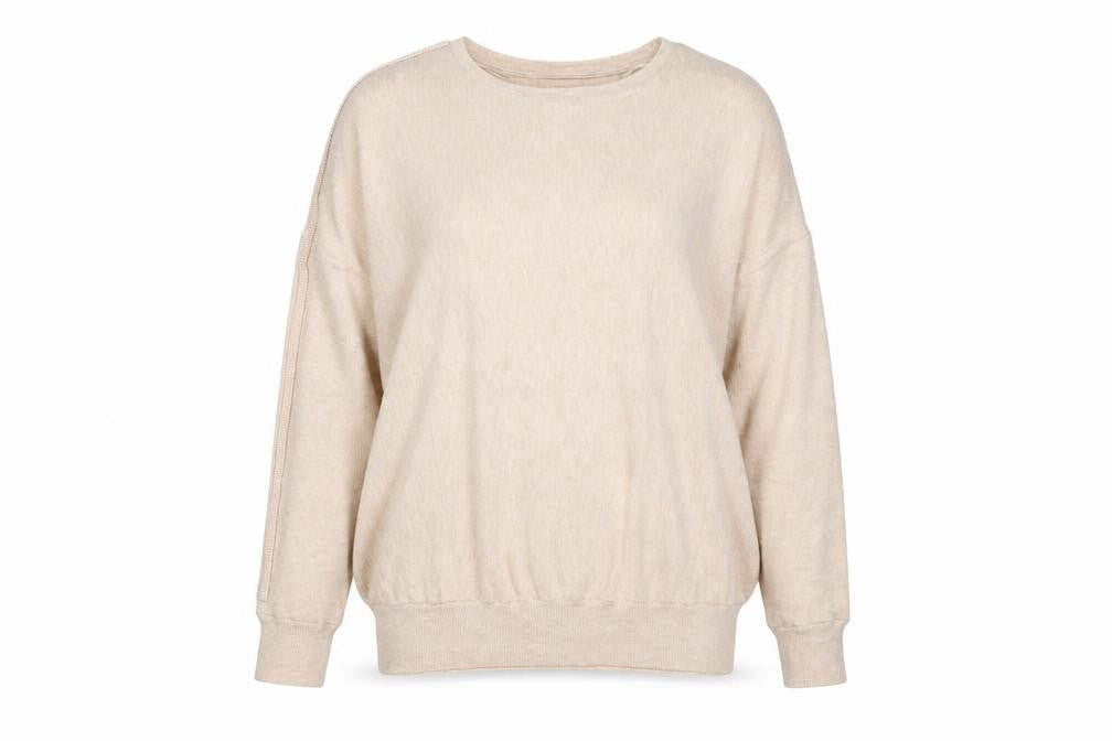 Primark Womens Beige   Pullover Jumper Size XL  - beaded sleeves