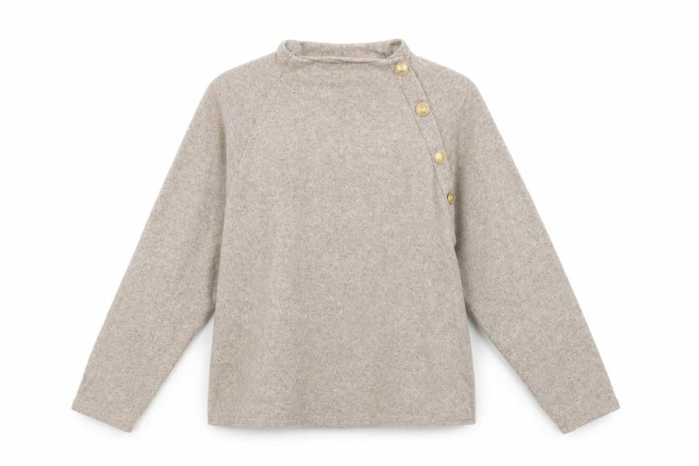 H&M Womens Beige   Pullover Jumper Size M
