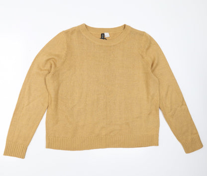 Divided by H&M Womens Beige   Pullover Jumper Size L