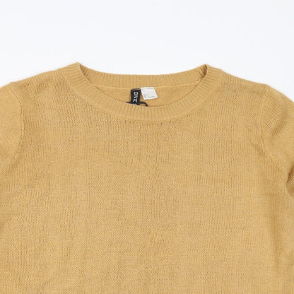 Divided by H&M Womens Beige   Pullover Jumper Size L