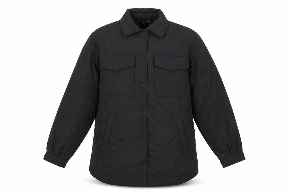Divided Mens Black   Windbreaker Coat Size S