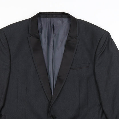 Next Mens Black   Jacket Blazer Size L
