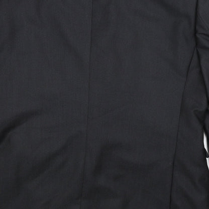Next Mens Black   Jacket Blazer Size L
