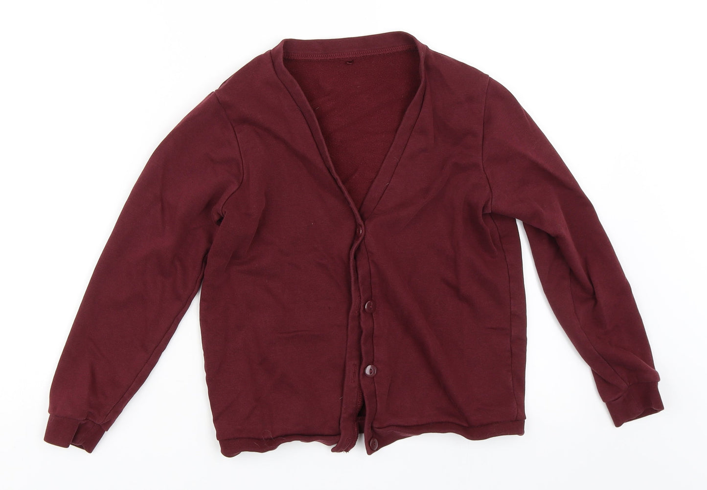 George Girls Red   Cardigan Jumper Size 8-9 Years