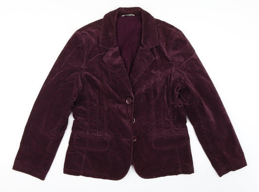 Marks and Spencer Womens Purple   Jacket  Size 14