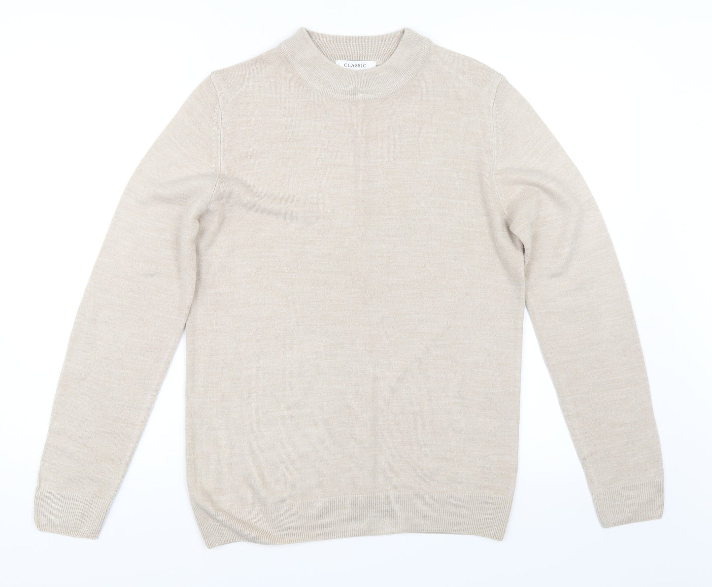 Marks and Spencer Womens Beige   Pullover Jumper Size 10