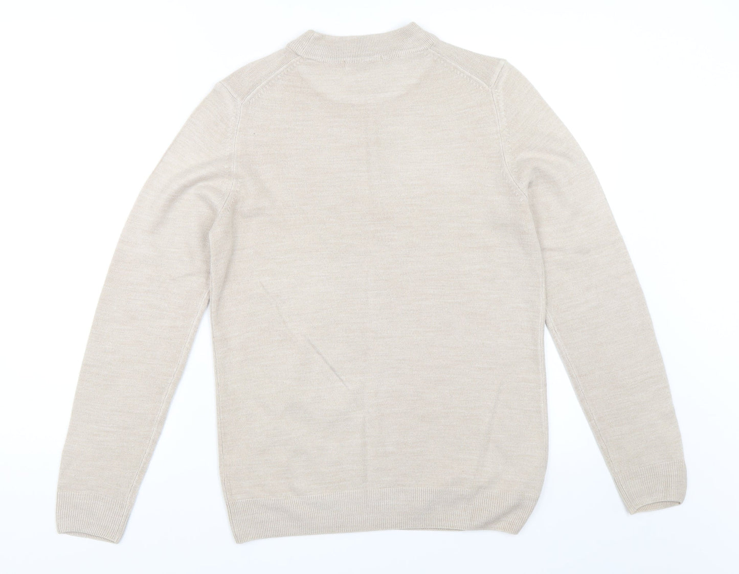 Marks and Spencer Womens Beige   Pullover Jumper Size 10