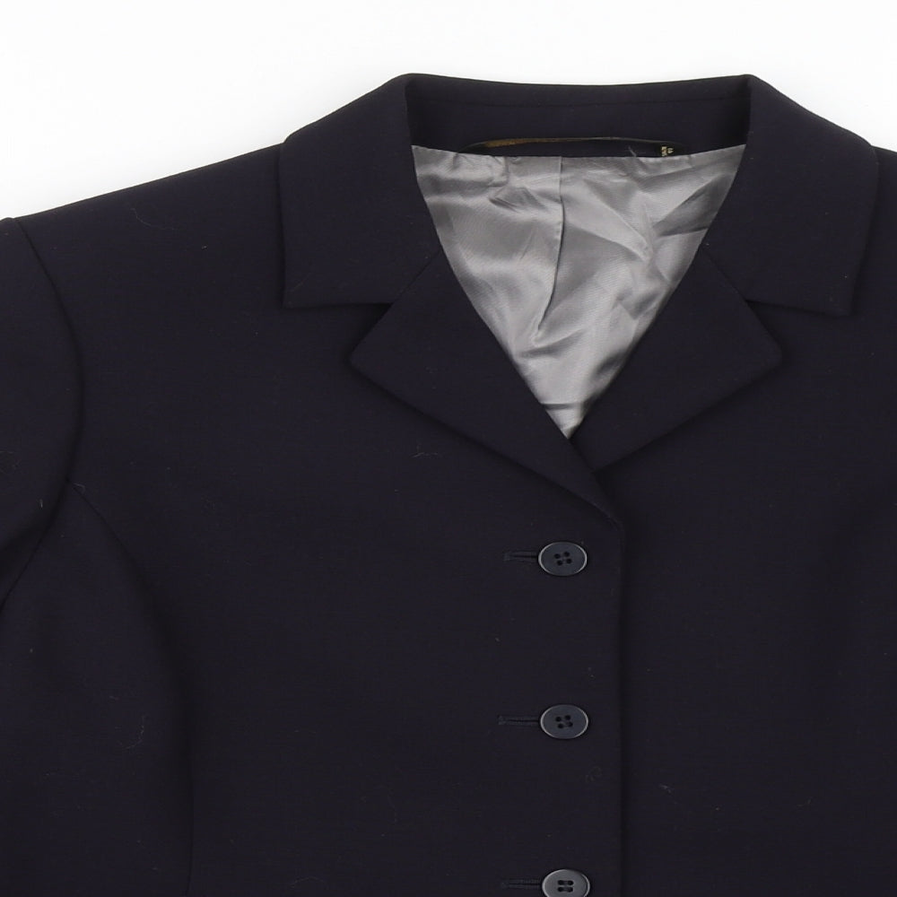 Marks and Spencer Womens Blue   Jacket Blazer Size 12