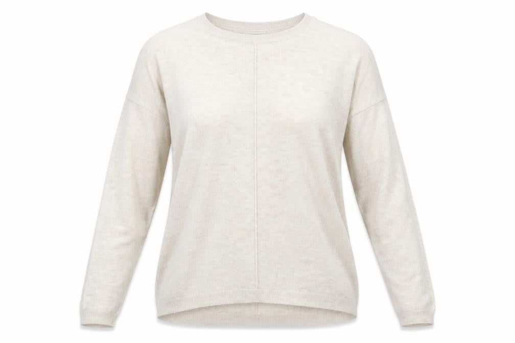 Marks & Spencer Womens Beige   Pullover Jumper Size M