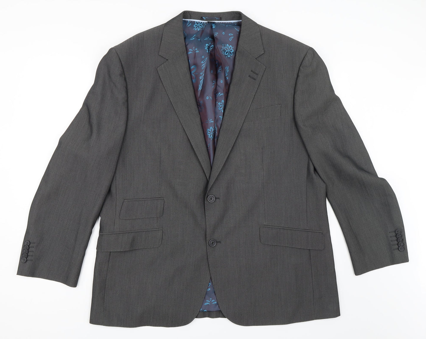 Jacamo Mens Grey   Jacket Blazer Size 46