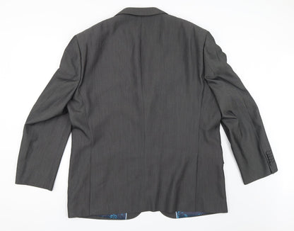 Jacamo Mens Grey   Jacket Blazer Size 46
