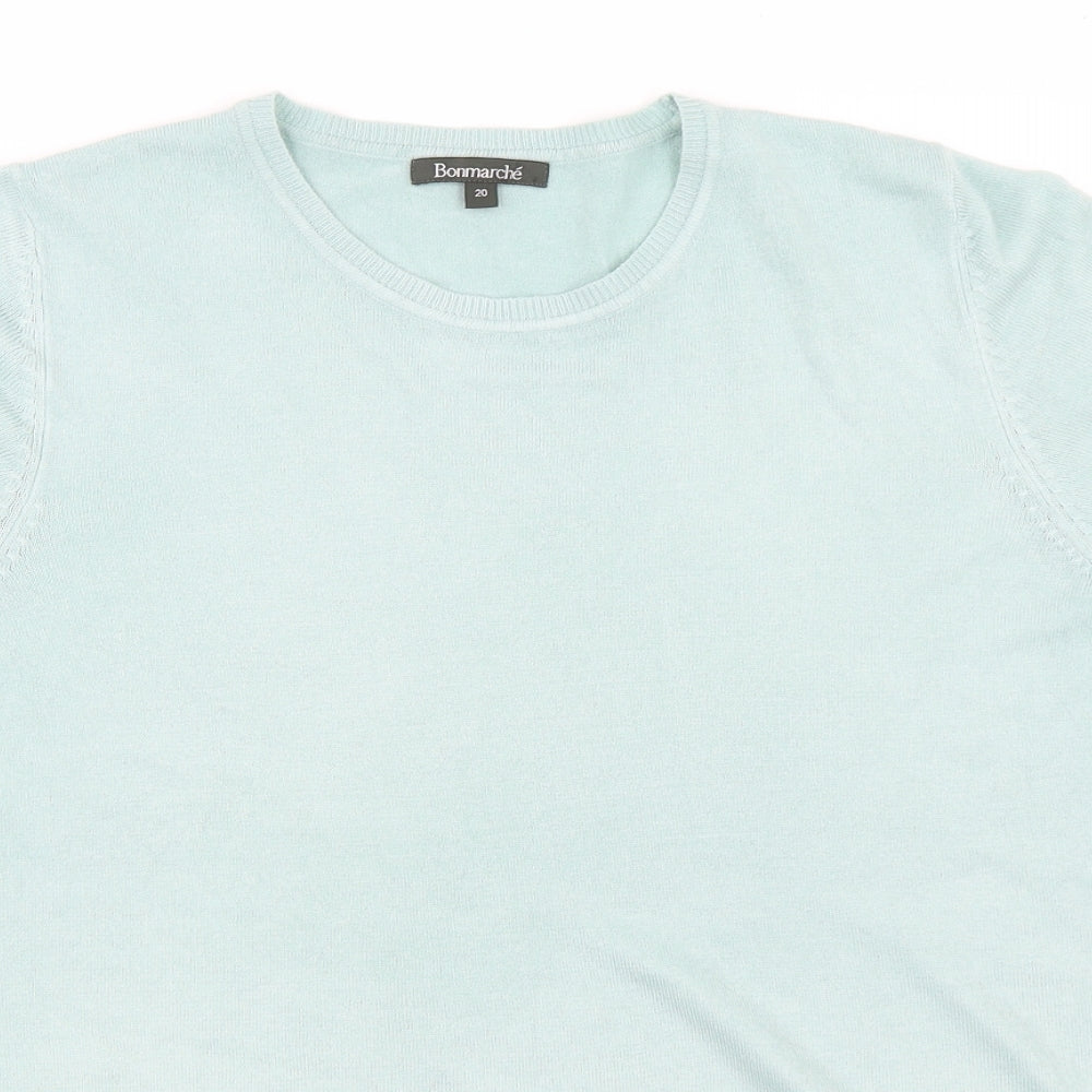 Bonmarché Womens Blue   Pullover Jumper Size 20