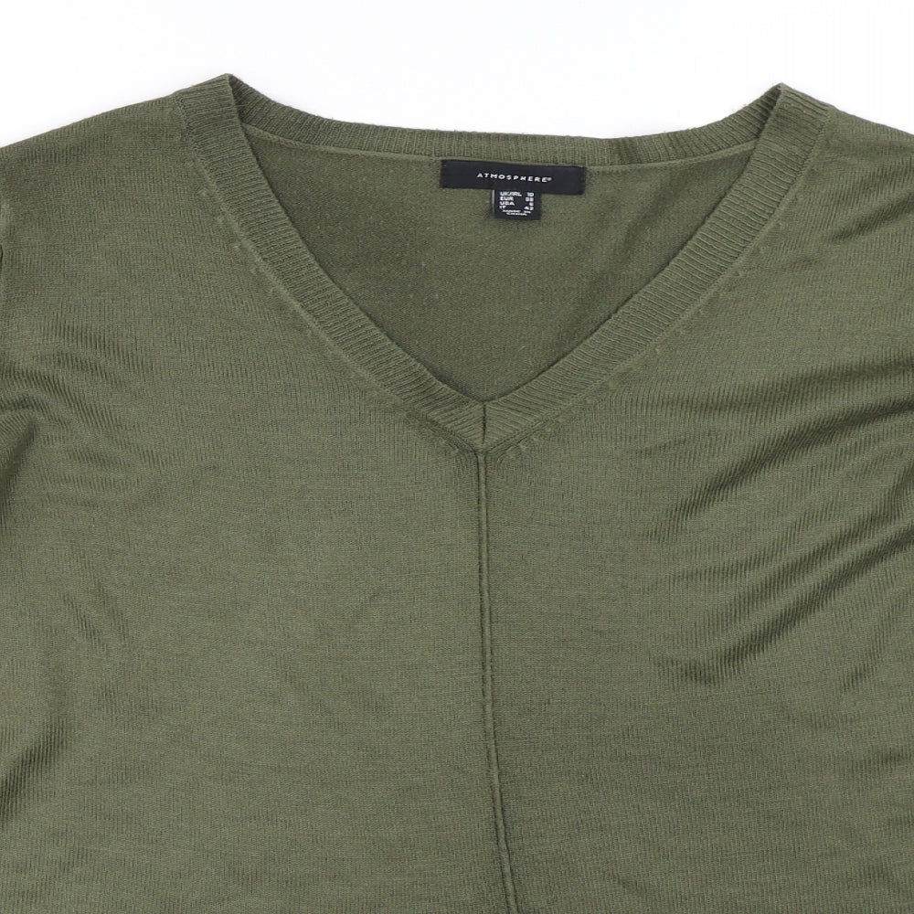 Atmosphere Womens Green   Pullover Jumper Size 10