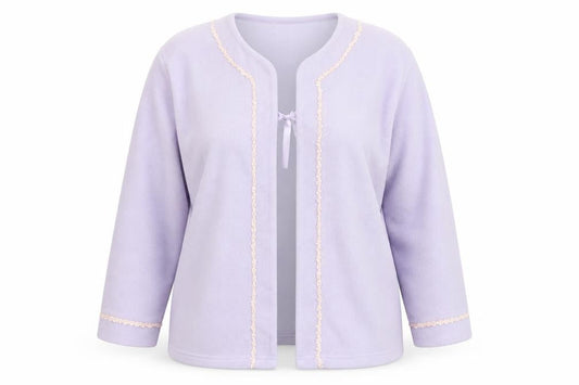 Preworn Womens Purple  Fleece Jacket  Size XL