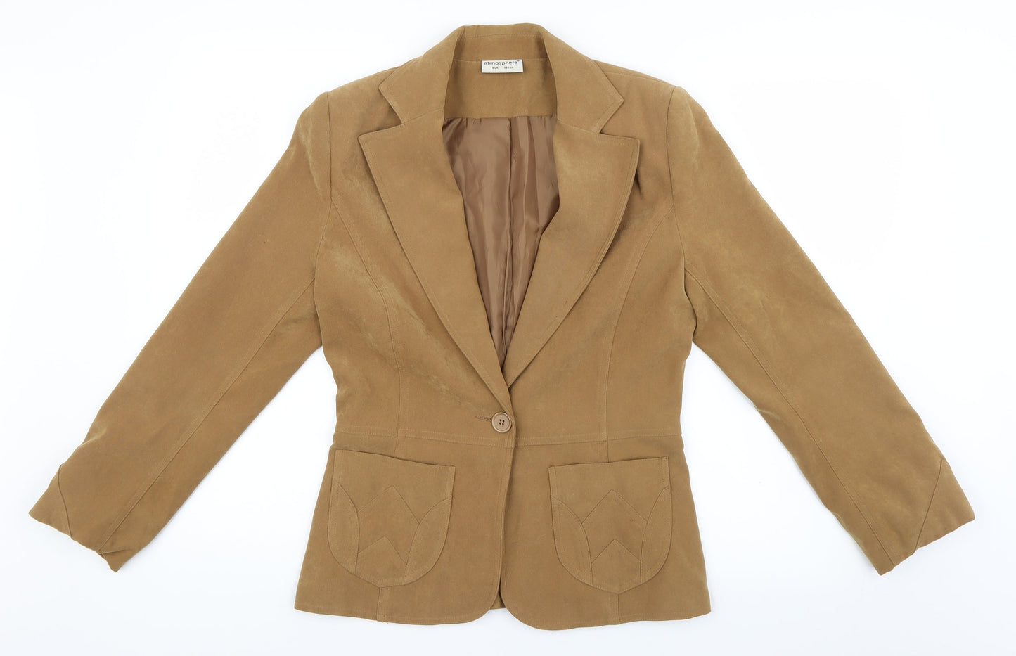 Atmosphere Womens Brown   Jacket  Size 8