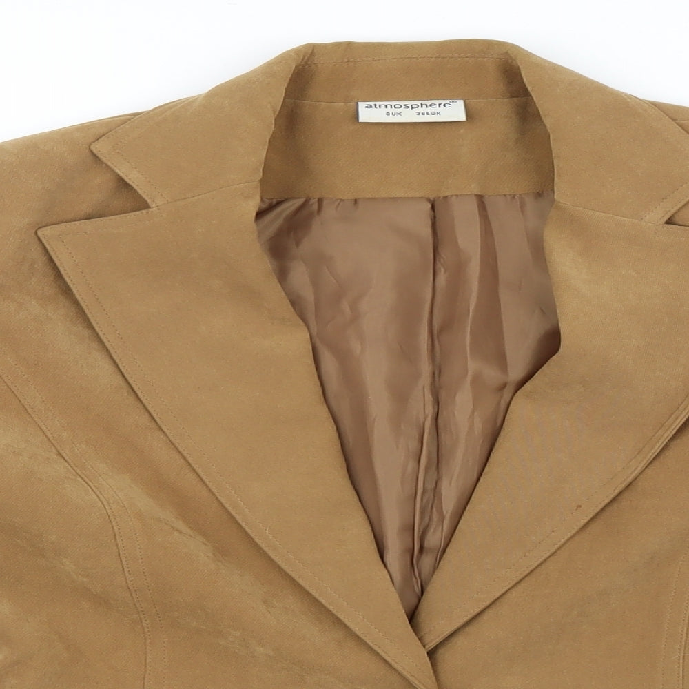 Atmosphere Womens Brown   Jacket  Size 8