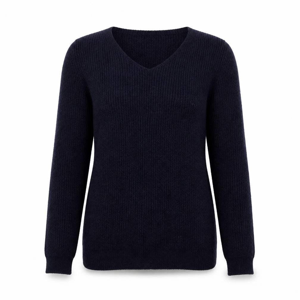 Sfera Womens Blue  Knit Pullover Jumper Size M