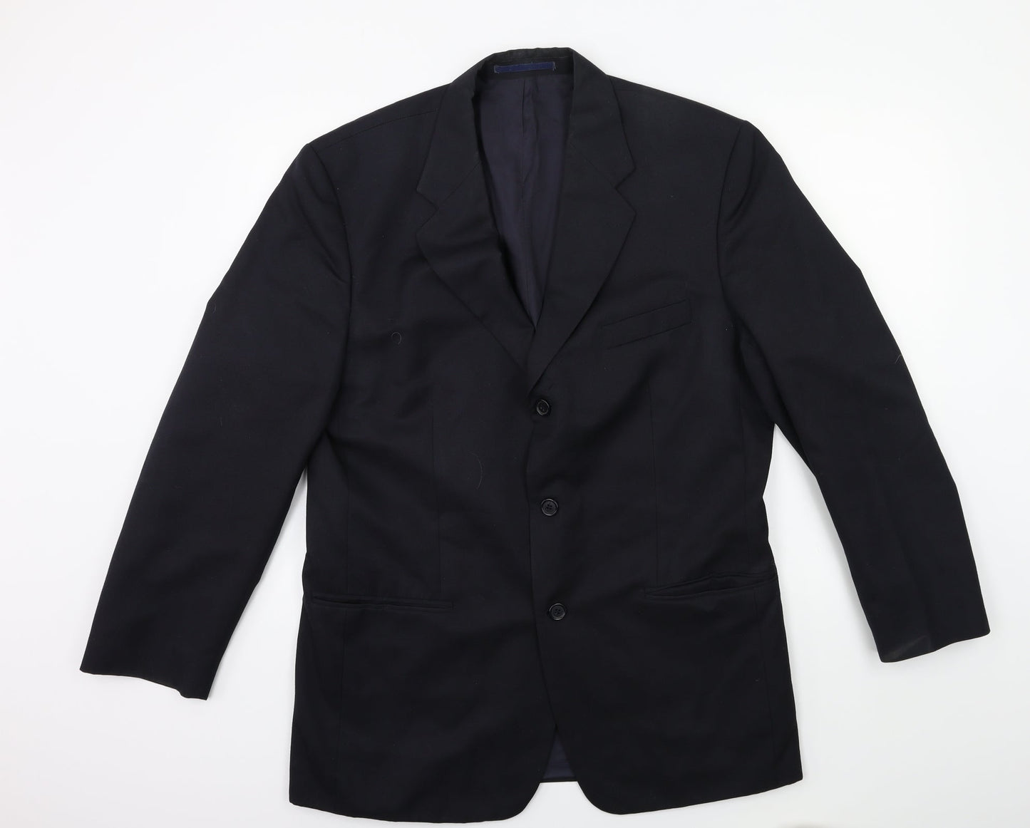 Dewhirst Mens Blue   Jacket Suit Jacket Size 42