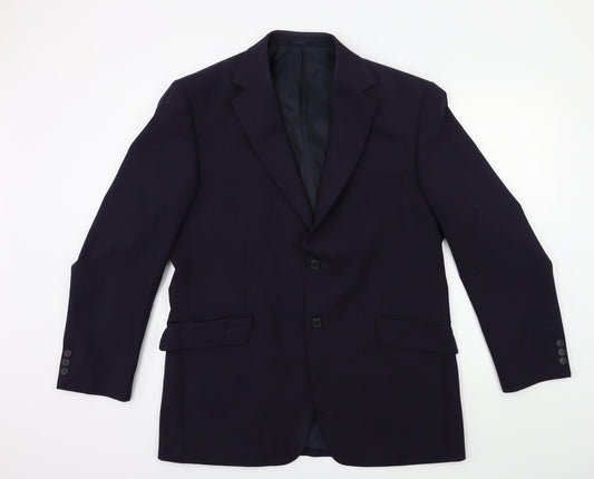 DCC Mens Blue   Jacket Suit Jacket Size 42