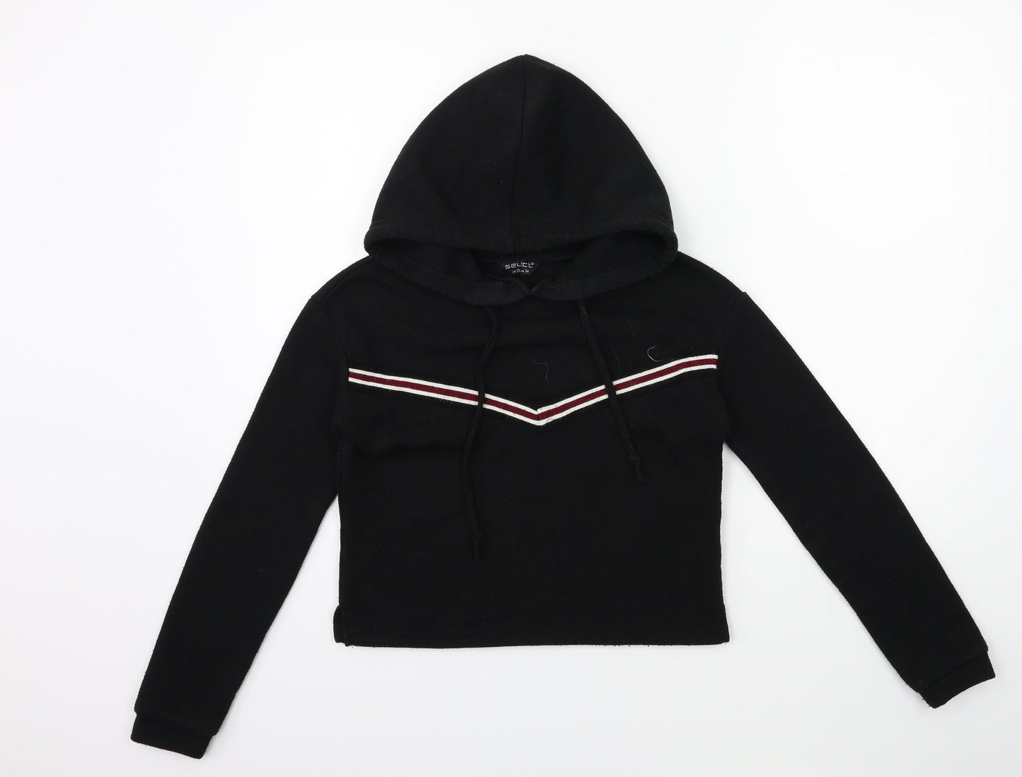 Select Womens Black   Pullover Hoodie Size 6