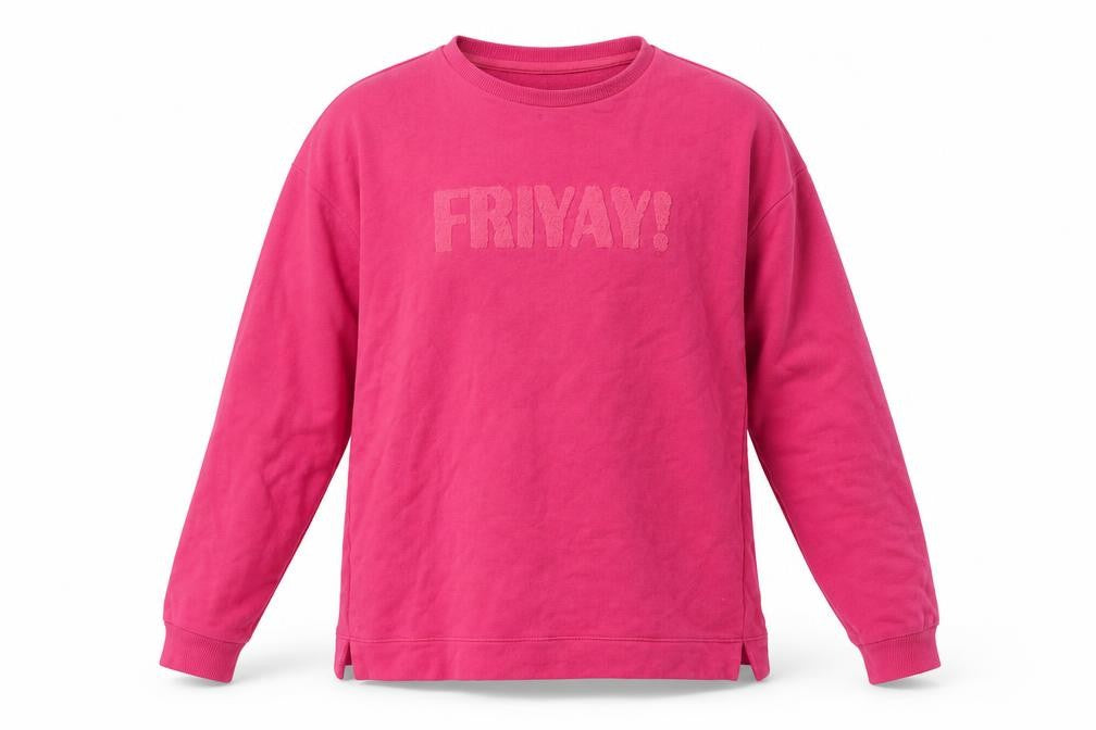 Marks & Spencer Girls Pink   Pullover Sweatshirt Size 13-14 Years