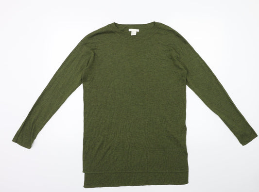 H&M Womens Red  Knit Pullover Jumper Size XS
