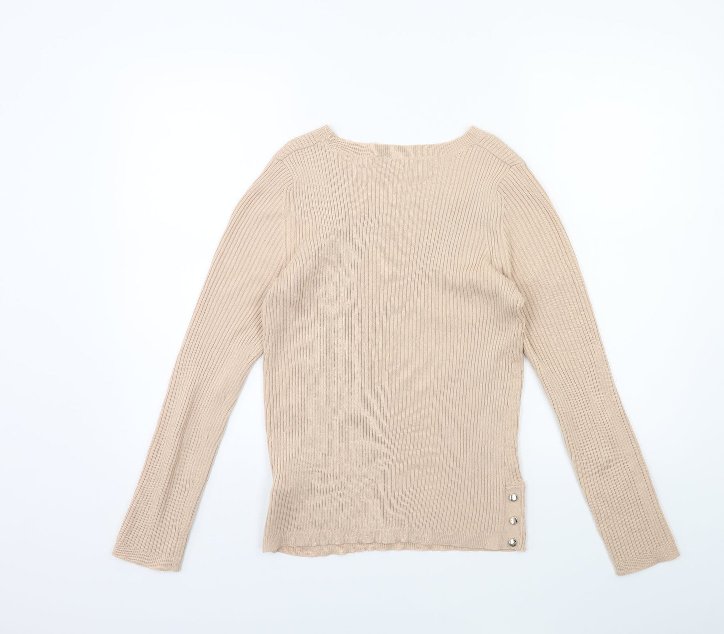 Dorothy Perkins Womens Pink  Knit Pullover Jumper Size 8