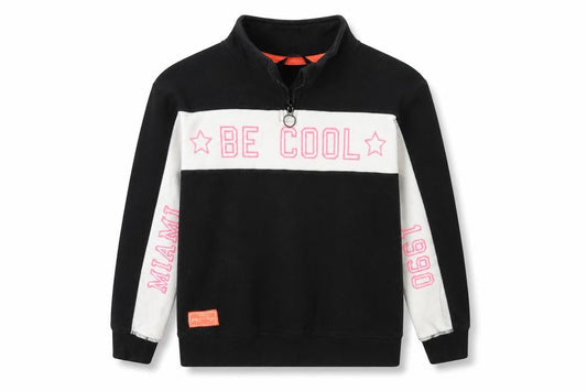 George Girls Black   Pullover Sweatshirt Size 9 Years