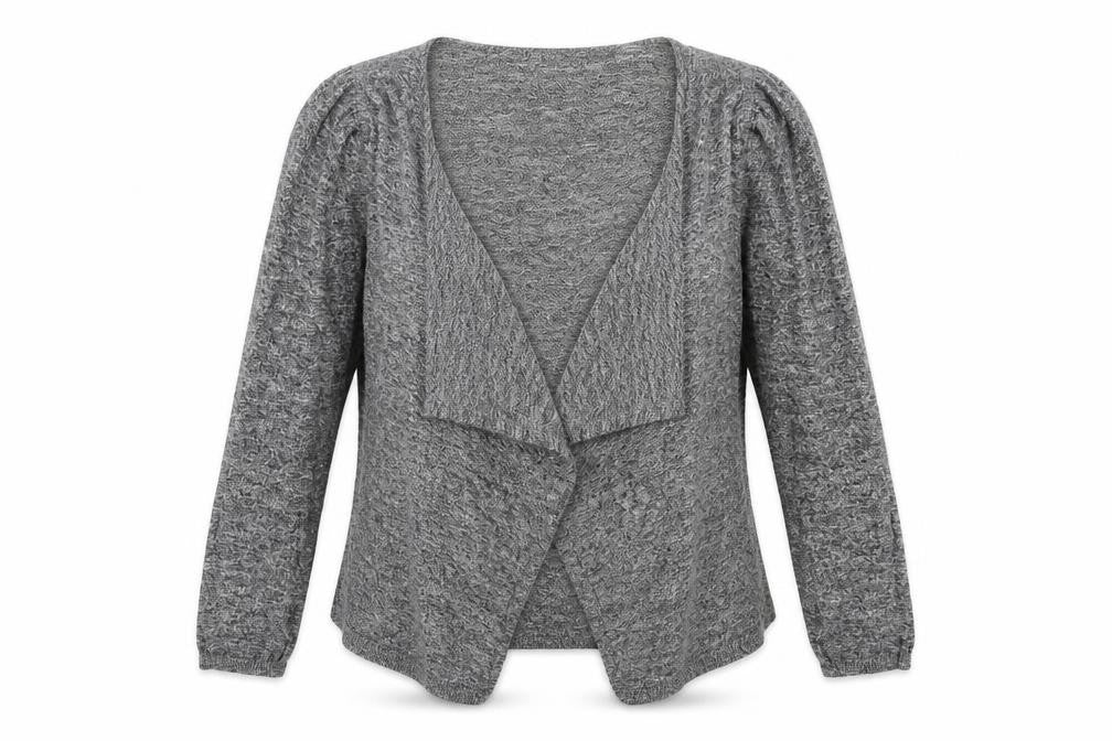 New Look Womens Grey   Cardigan Jumper Size 16