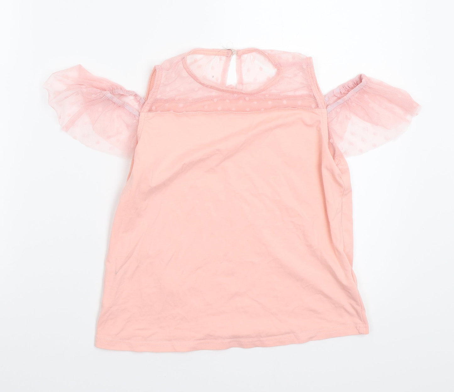 SheIn Girls Pink   Basic T-Shirt Size 10 Years