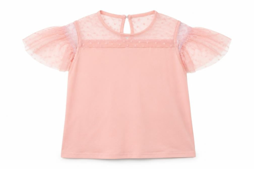 SheIn Girls Pink   Basic T-Shirt Size 10 Years
