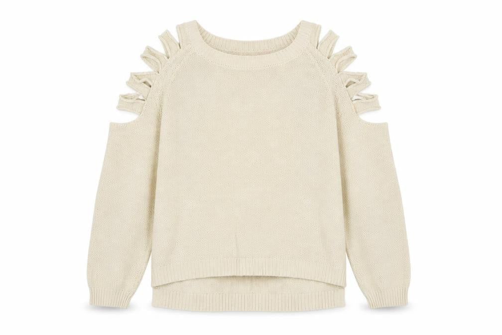 Love 21 Womens Beige   Pullover Jumper Size L