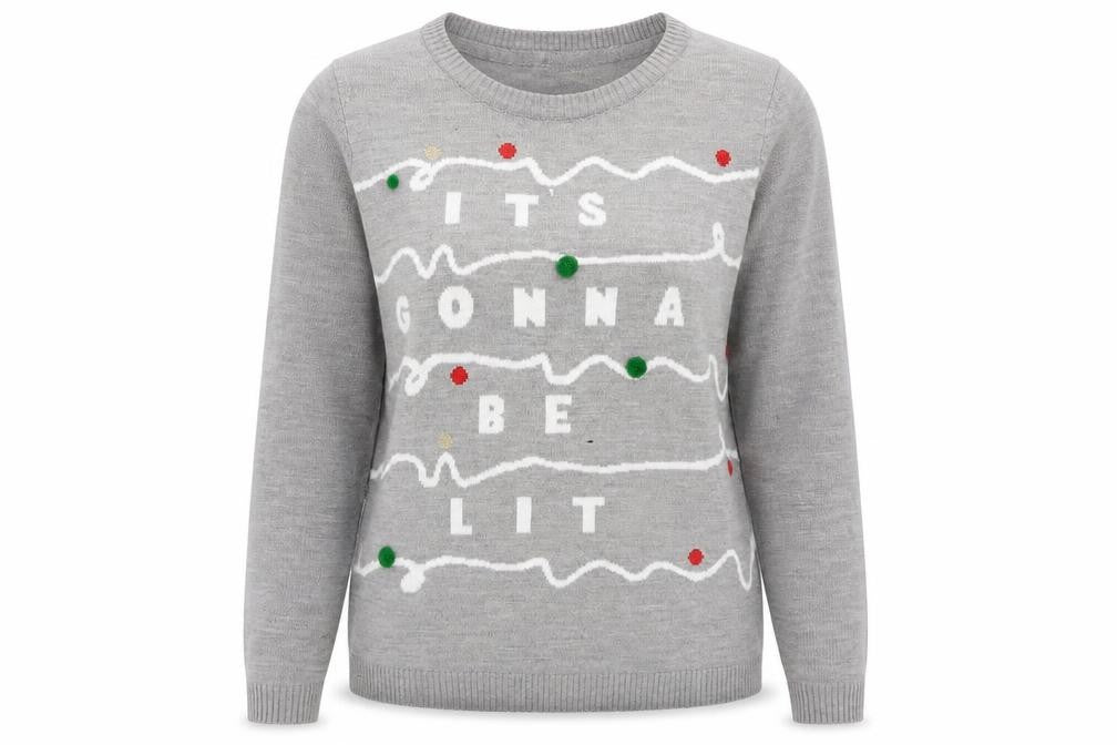 ESMARA Womens Grey   Pullover Jumper Size M
