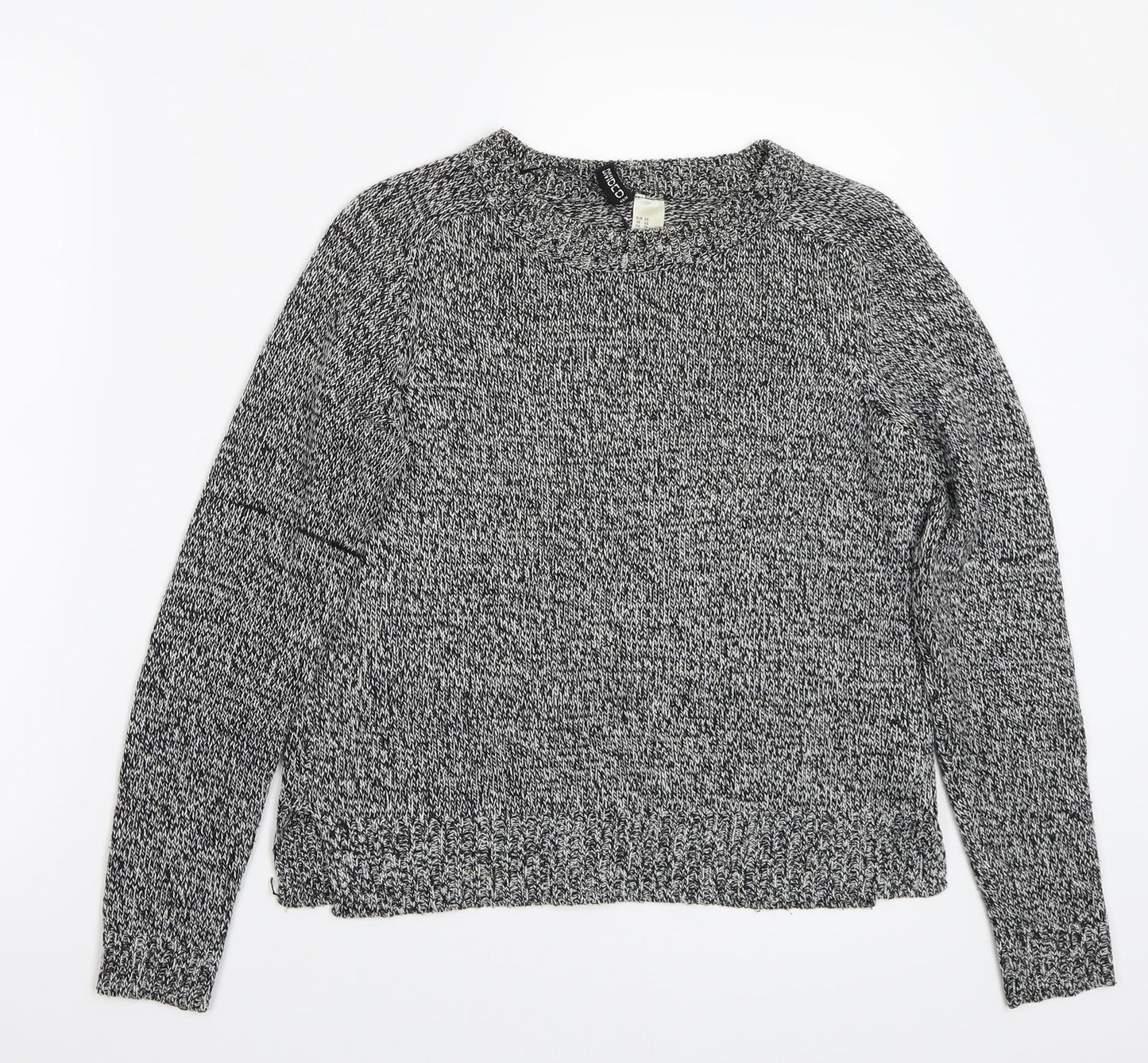 H&M Womens Grey   Pullover Jumper Size XS