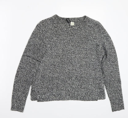 H&M Womens Grey   Pullover Jumper Size XS