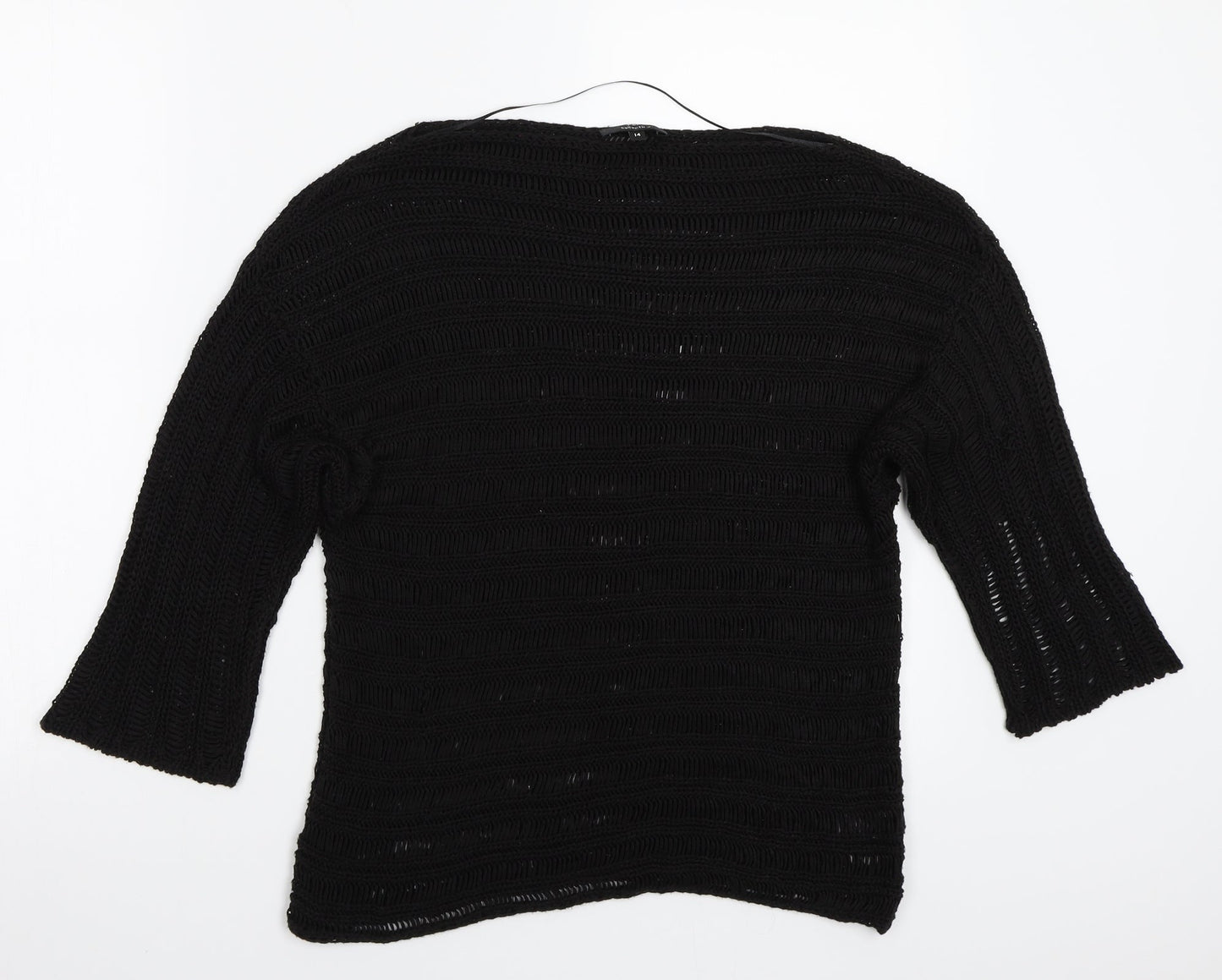 F&F Womens Black   Pullover Jumper Size 14