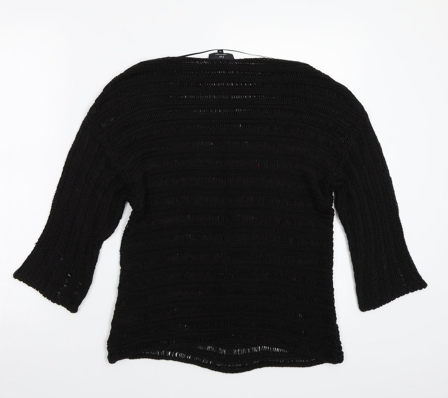 F&F Womens Black   Pullover Jumper Size 14