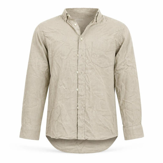 Marks & Spencer Mens Beige    Button-Up Size S