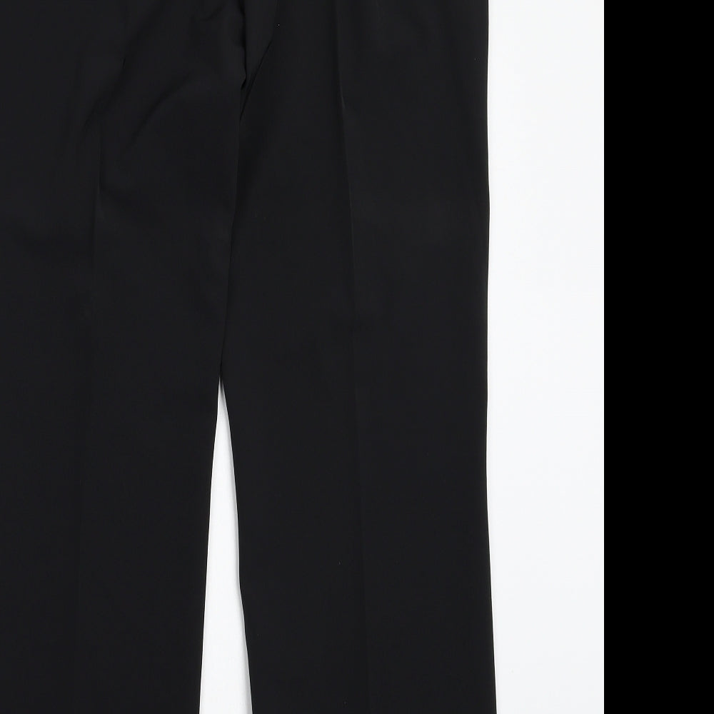 Sand Womens Black   Trousers  Size 14 L30 in