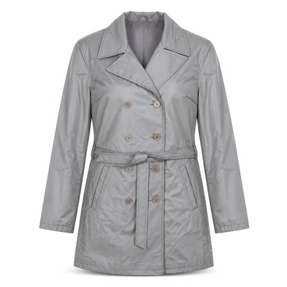 Sabadini Womens Silver   Kimono Coat Size 14