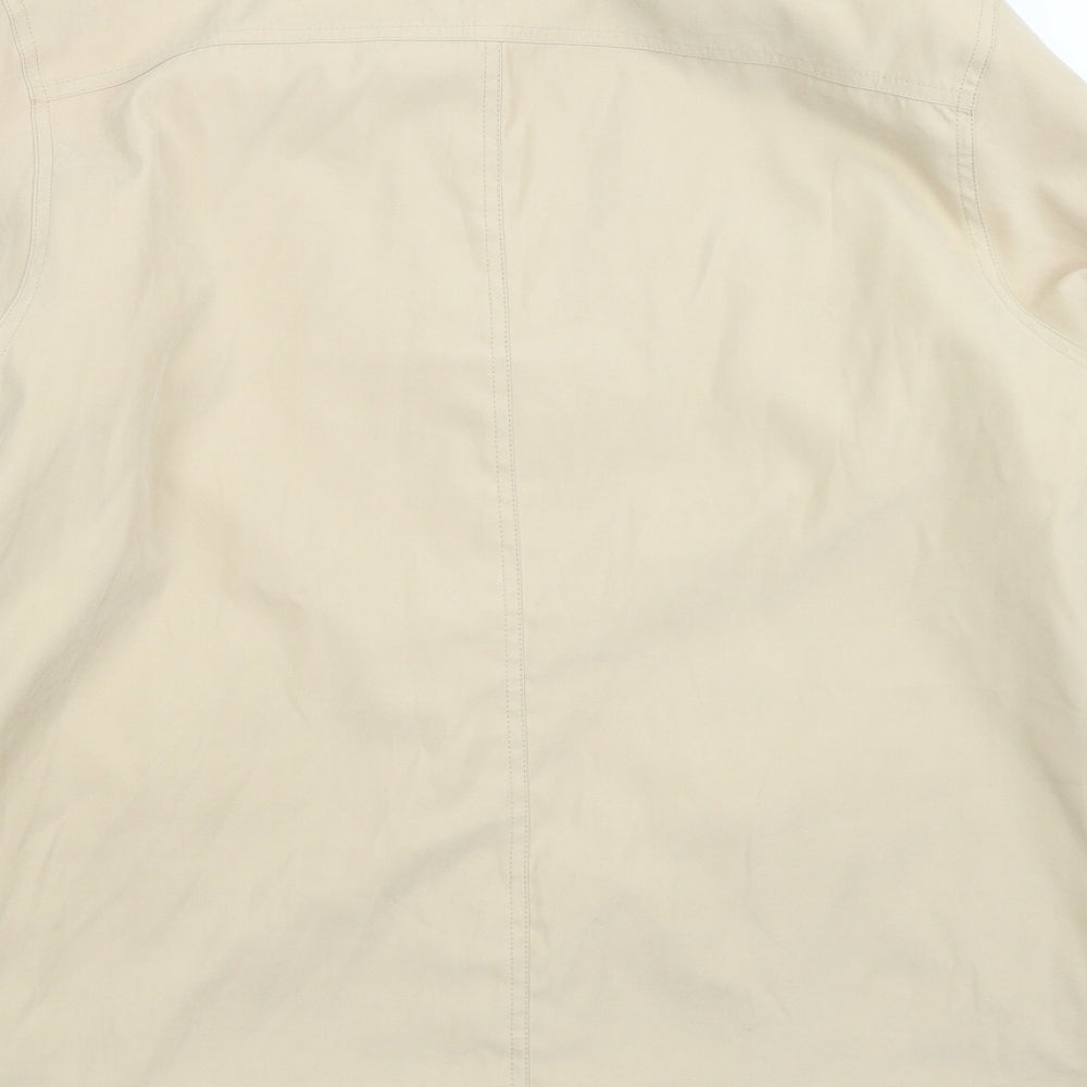 Isle Womens Beige   Jacket Coat Size 16