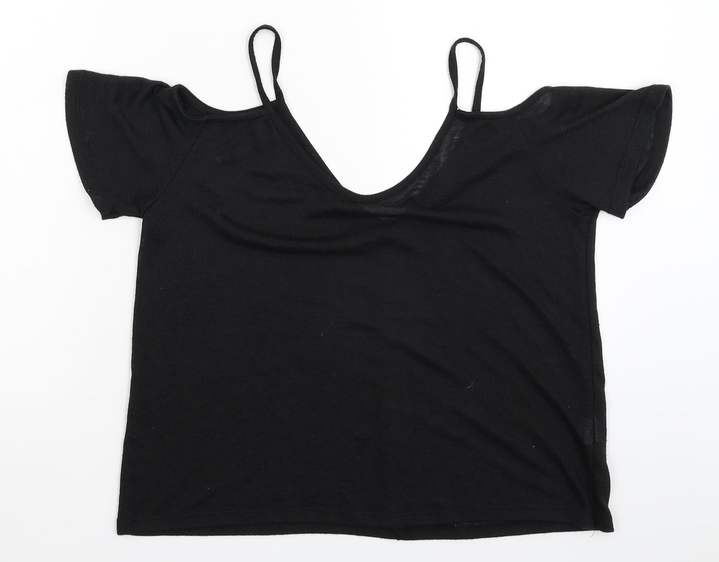 Atmosphere Womens Black   Basic T-Shirt Size 8
