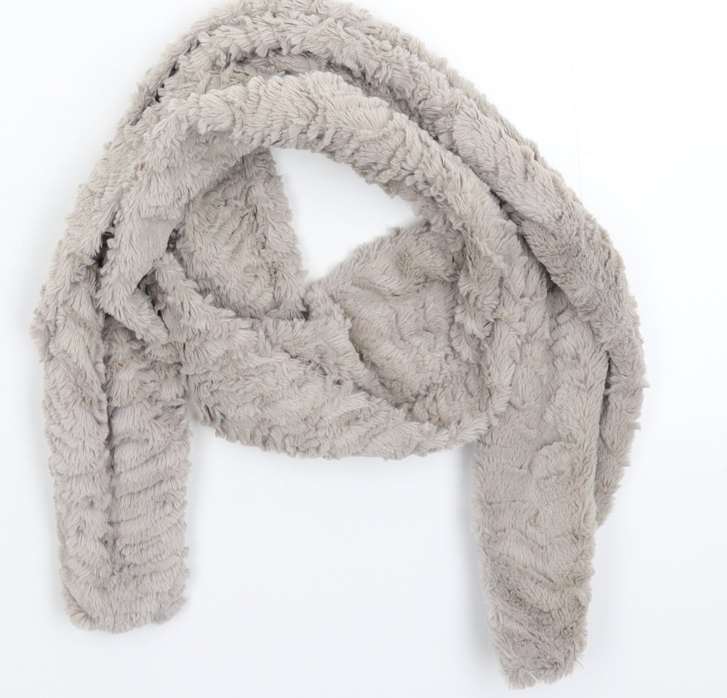 Preworn Womens Grey    Scarf